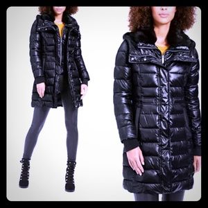 French Connection Puffer Coat Size L NWT